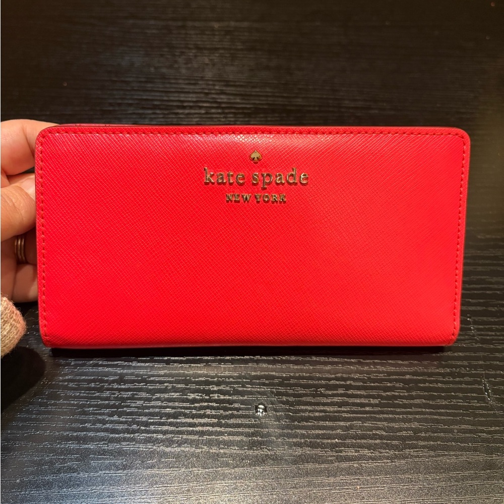 Kate Spade Vibrant Red Wallet